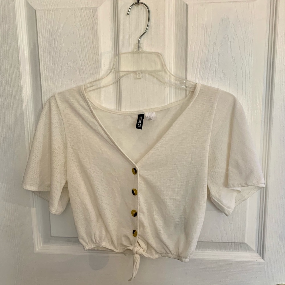 H&M white shit